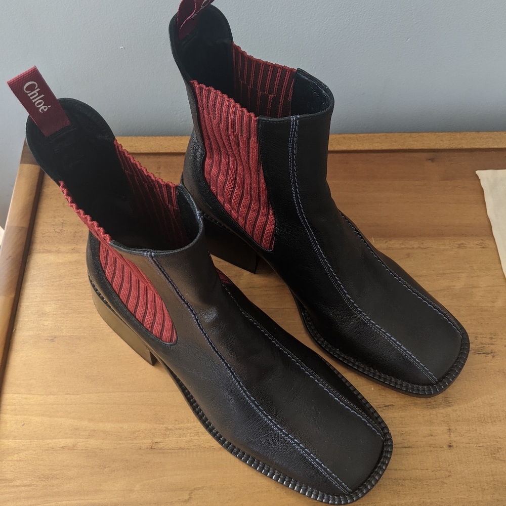 SOLD rare Chloe Bea Chelsea Boot - Picture 6 of 16